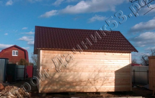4 Брусовой дом ОД-2, 6×4, 32 м², Тверская область, Город Кимры (3)